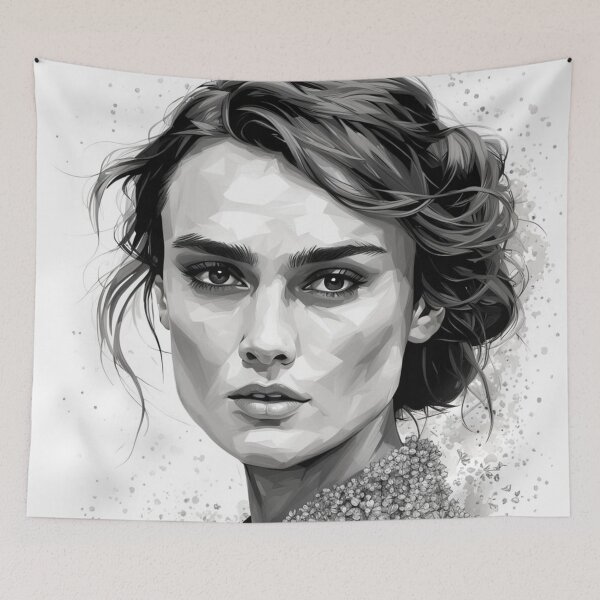 Item preview, Keira Knightley portrait designed and sold by JackFreestone.