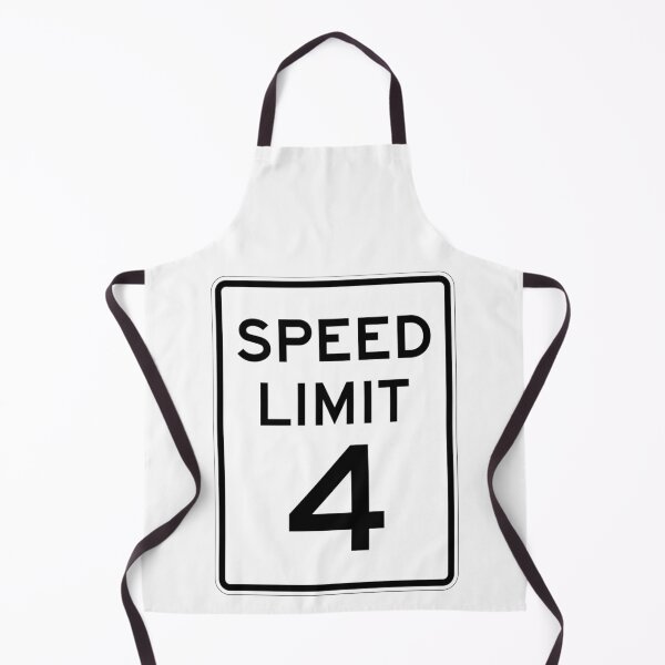 Item preview, Traffic sign speed limit, 4 designed and sold by Numbers-Art.