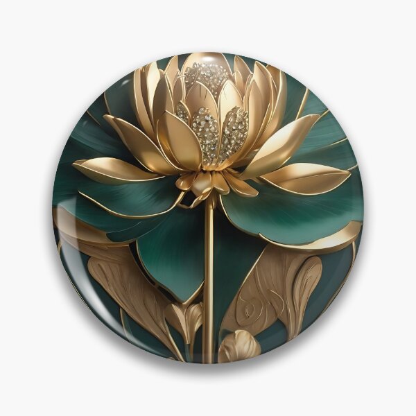 Item preview,  Lotus Flower in  Art Deco Style designed and sold by Tamas Das.
