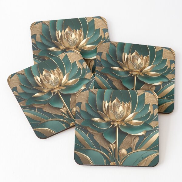 Item preview,  Lotus Flower in  Art Deco Style designed and sold by Tamas Das.