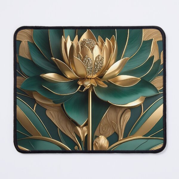 Item preview, Lotus Flower in Art Deco Style designed and sold by Tamas Das.
