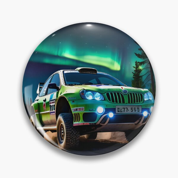 Artikelvorschau, Rallye-Dirt-Rennwagen mit Aurora Borealis entworfen und verkauft von TheArtOfPat.