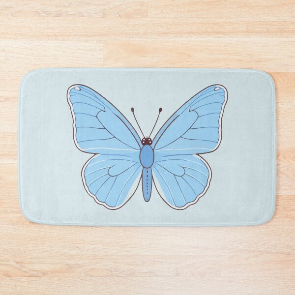 Item preview, White and blue Butterfly designed and sold by Atlantico54.