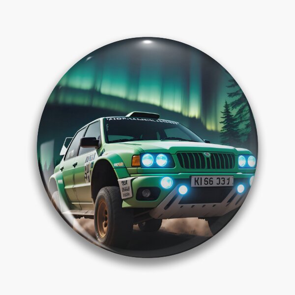 Artikelvorschau, Rallye-Dirt-Rennwagen mit Aurora Borealis entworfen und verkauft von TheArtOfPat.
