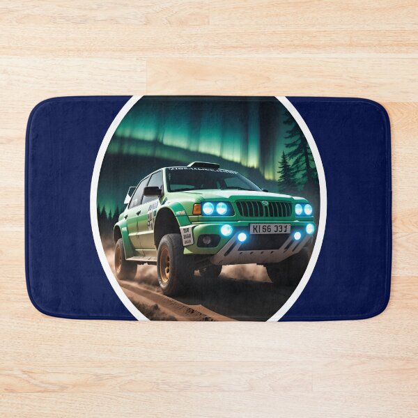 Item preview, Rally Dirt Racing Car With Aurora Borealis designed and sold by TheArtOfPat.