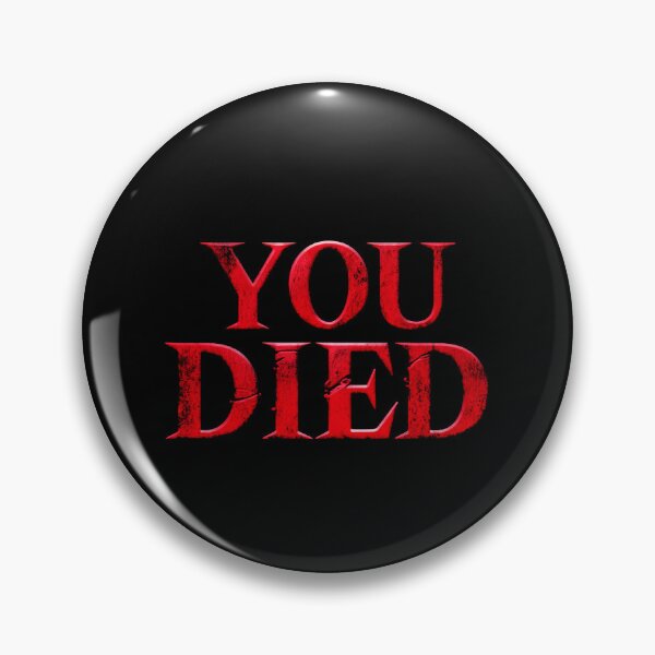 Item preview, YOU DIED RED designed and sold by yessytenra.
