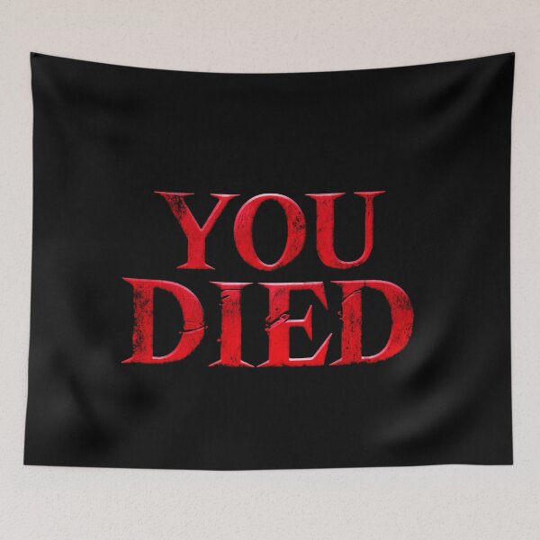 Item preview, YOU DIED RED designed and sold by yessytenra.