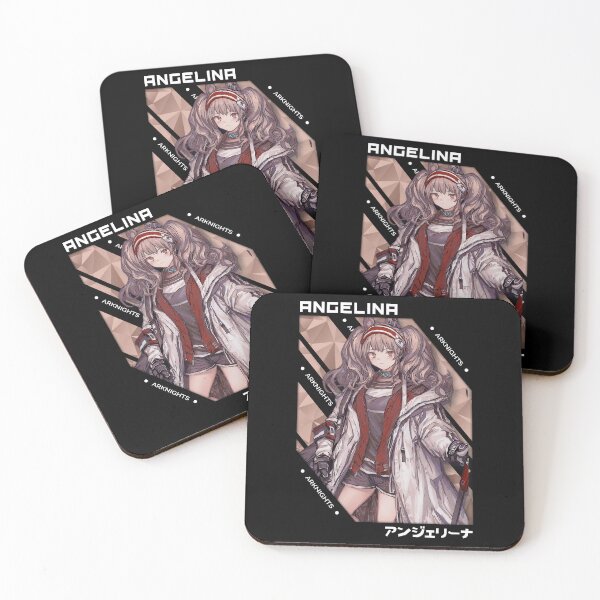 Item preview, Angelina - Arknights V.1 white ver designed and sold by IZQINAV.