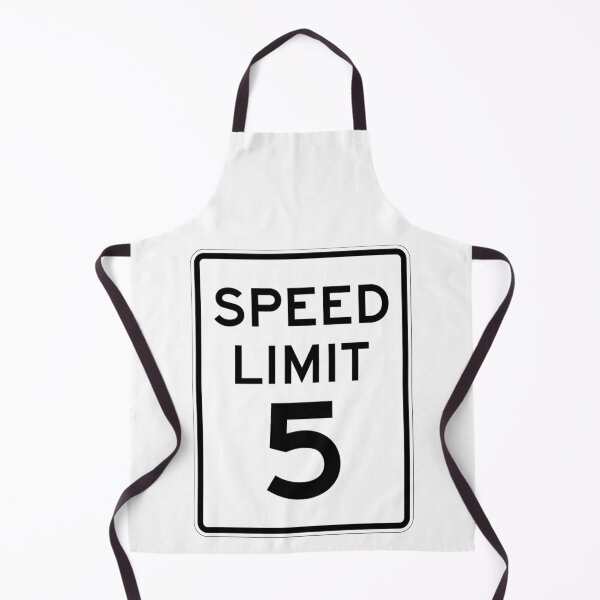 Item preview, Traffic sign speed limit, 5 designed and sold by Numbers-Art.