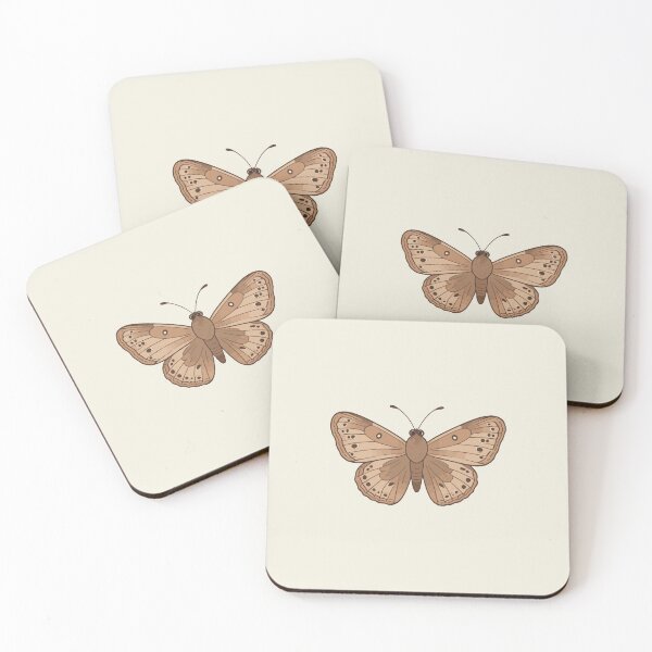 Item preview, Kawaii brown butterfly designed and sold by Atlantico54.