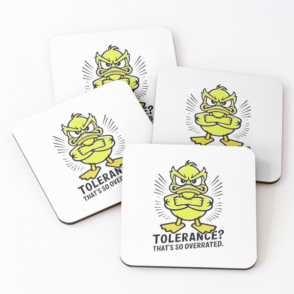 Item preview, Tolerance? That’s So Overrated – Skeptical Duck’s Query designed and sold by SplashTastic.