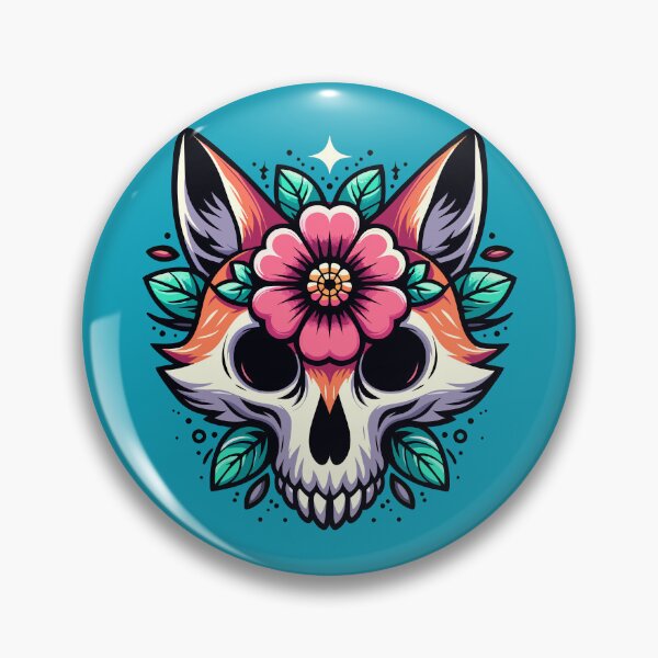 Item preview, Fox Skull Flower designed and sold by Designowner.