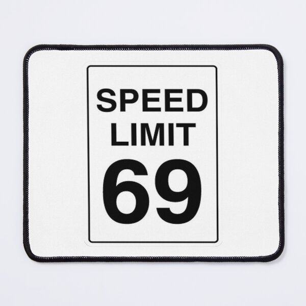 Item preview, Traffic sign speed limit, 69 designed and sold by Numbers-Art.