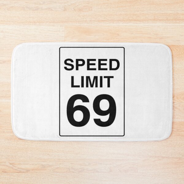 Item preview, Traffic sign speed limit, 69 designed and sold by Numbers-Art.
