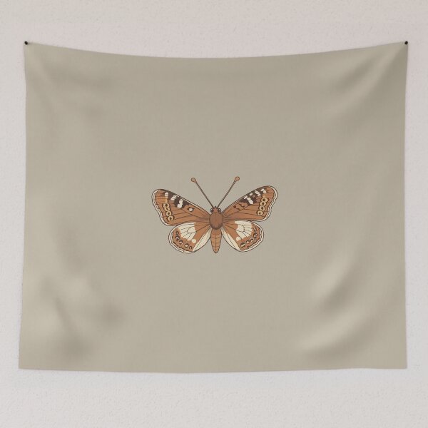 Item preview, Minimal Brown Butterfly designed and sold by Atlantico54.