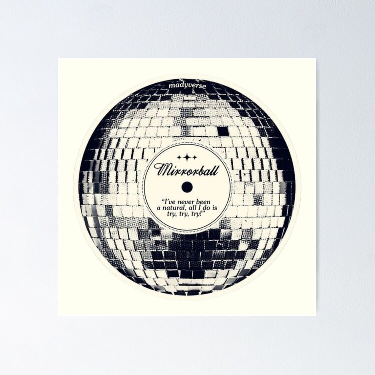 mirrorball Sticker