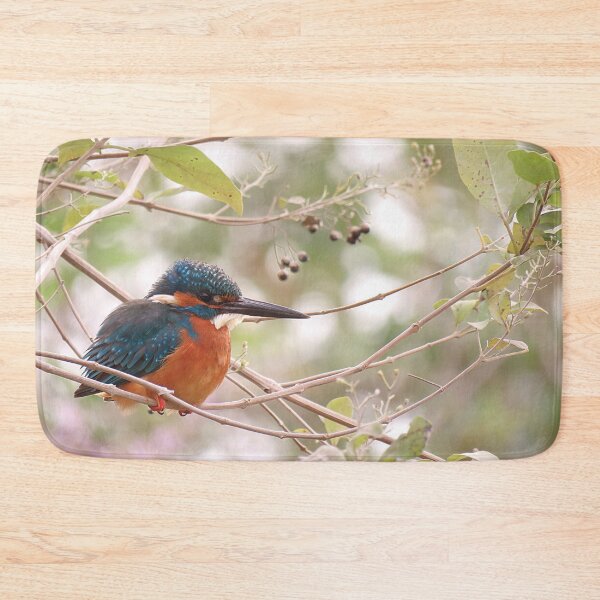 Item preview, Common Kingfisher Sitting on Branch designed and sold by Linda Walsh.