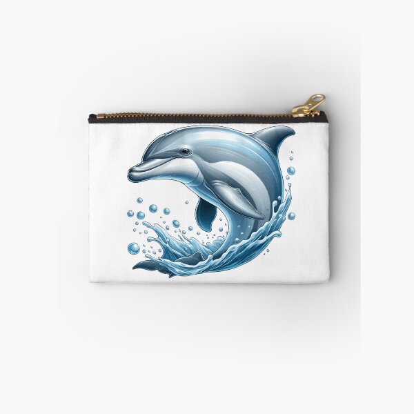 Item preview, Friendly dolphin (jumping out of the sea) designed and sold by PixelAdventurer.