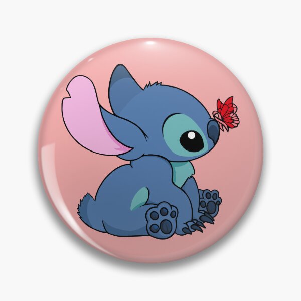 Item preview, Blue Alien With Awareness Ribbon Butterfly on His Nose (Red) designed and sold by CaitlynConnor.