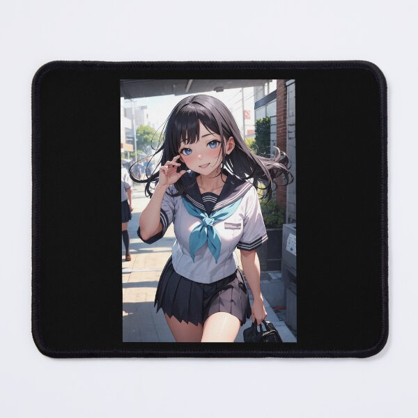 Item preview, Cute Anime Sailor Girl, Komichi Akebi designed and sold by iloveanimechibi.