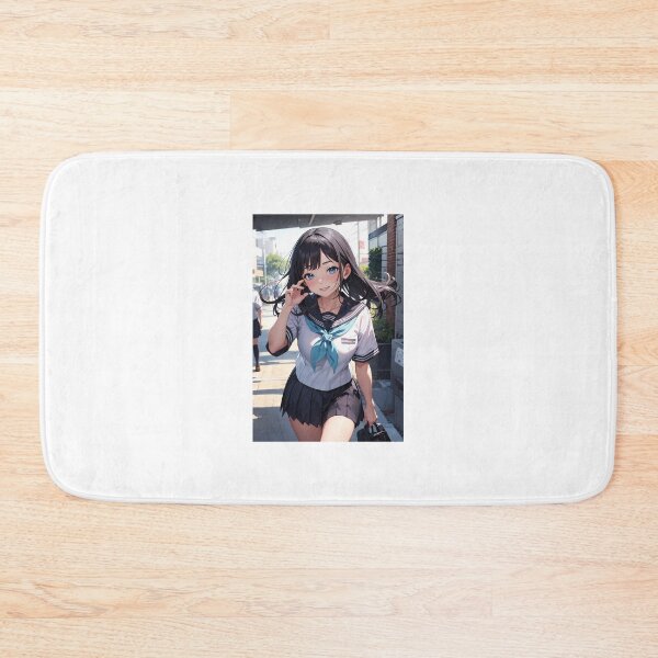 Item preview, Cute Anime Sailor Girl, Komichi Akebi designed and sold by iloveanimechibi.