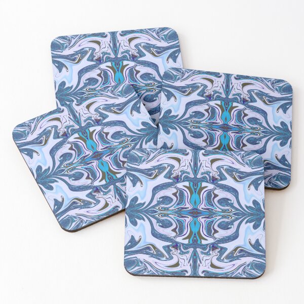 Item preview, Retro Flock Style Digital Pattern designed and sold by vallisrowe.