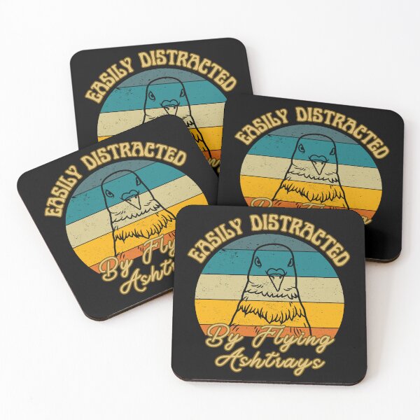 Item preview, Easily Distracted By Flying Ashtrays designed and sold by AussieWonders.