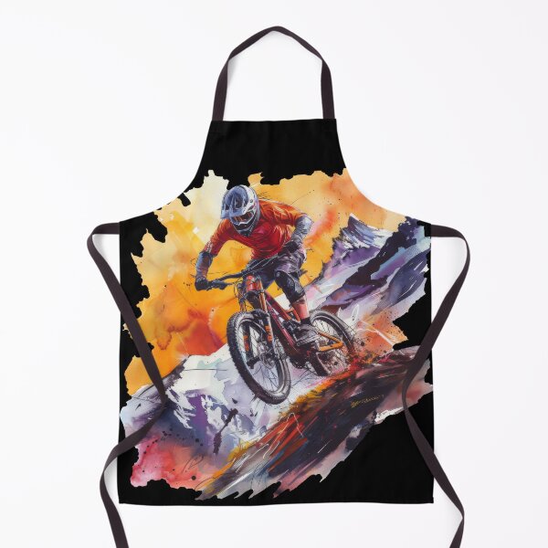 Item preview, mountain biker - MTB designed and sold by FlowersColorful.