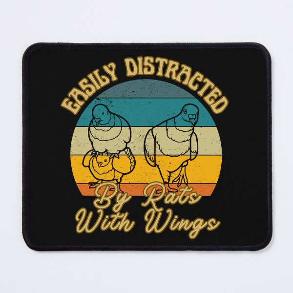Item preview, Easily Distracted By Rats With Wings designed and sold by AussieWonders.