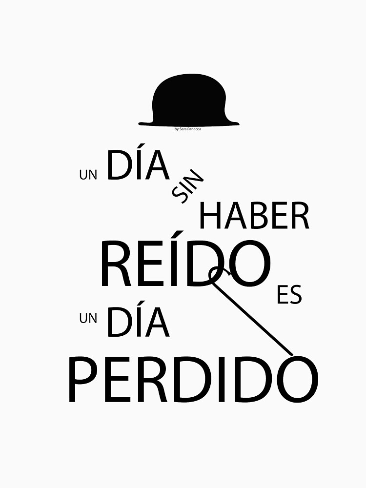 Un día sin haber reído es un día perdido, Charlot de SaraPanacea