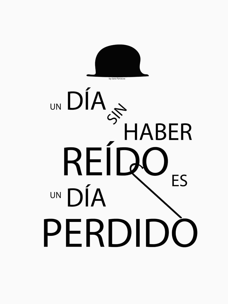 Un día sin haber reído es un día perdido, Charlot de SaraPanacea