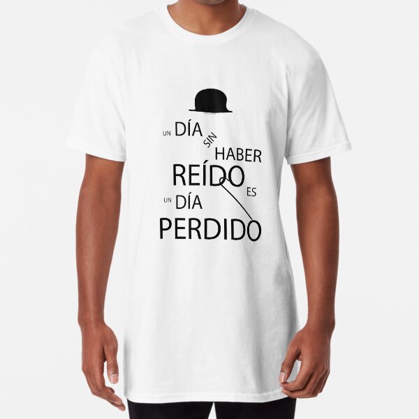 Un día sin haber reído es un día perdido, Charlot Camiseta larga