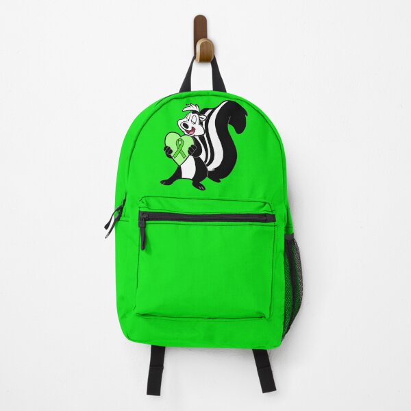 Item preview, Skunk Holding Awareness Ribbon Heart (Green) designed and sold by CaitlynConnor.