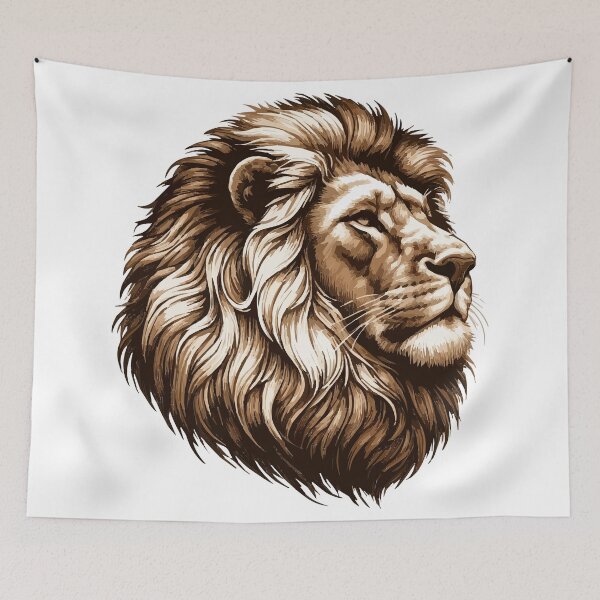Item preview, Majestic Lion (King of the Savannah) designed and sold by PixelAdventurer.