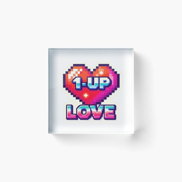 Item preview, 1UP Love designed and sold by Jada-Art-Shop.