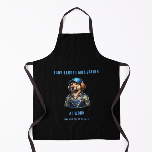 Item preview, Four-legged motivation at work - Take your dog to work day designed and sold by Pflugart.