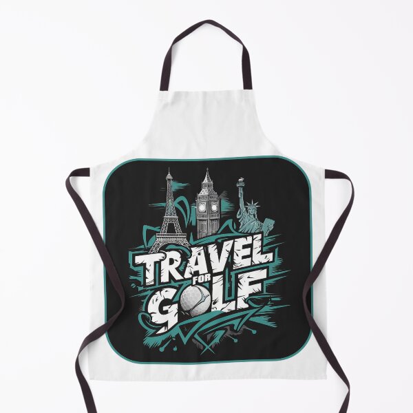 Item preview, Travel saying vintage retro travel sticker: Minimalist Travel for Golf design for adventurers and travelers designed and sold by pod24.