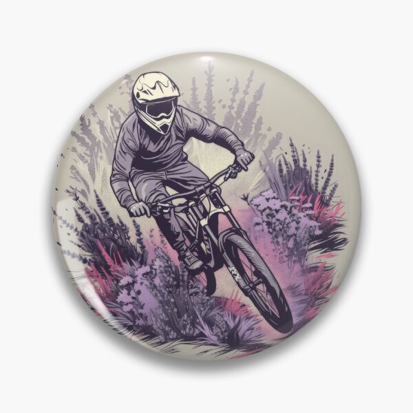 Item preview, mountain biker - MTB designed and sold by FlowersColorful.