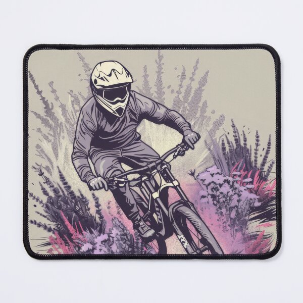 Item preview, mountain biker - MTB designed and sold by FlowersColorful.