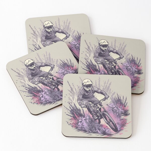 Item preview, mountain biker - MTB designed and sold by FlowersColorful.