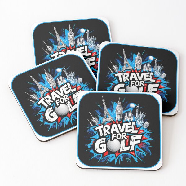 Item preview, Vintage Retro Travel Stickers: Minimalist Travel for Golf Design for Globetrotters and Adventurers designed and sold by pod24.