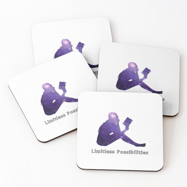 Item preview, Limitless possibilites reading book design designed and sold by INSOMNIAC101.