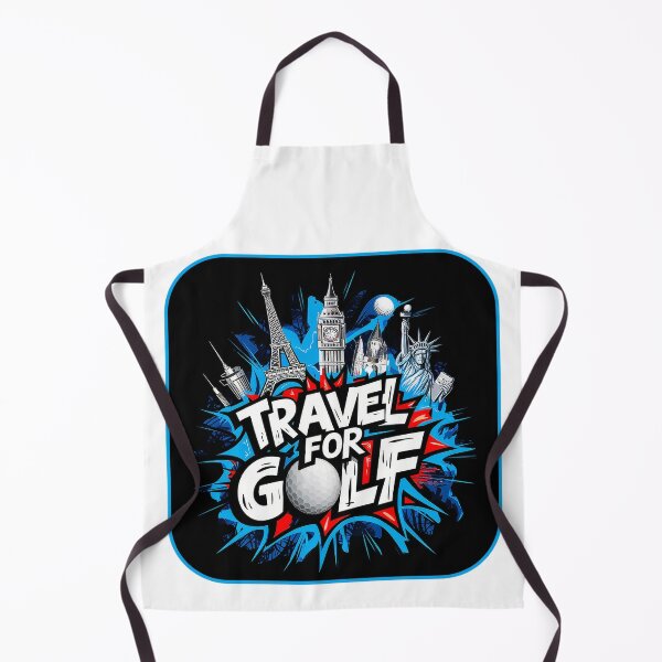 Item preview, Vintage Retro Travel Stickers: Minimalist Travel for Golf Design for Globetrotters and Adventurers designed and sold by pod24.