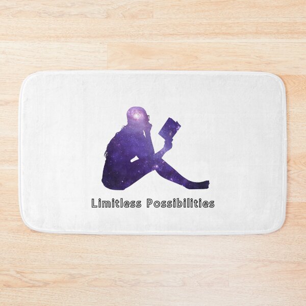 Item preview, Limitless possibilites reading book design designed and sold by INSOMNIAC101.