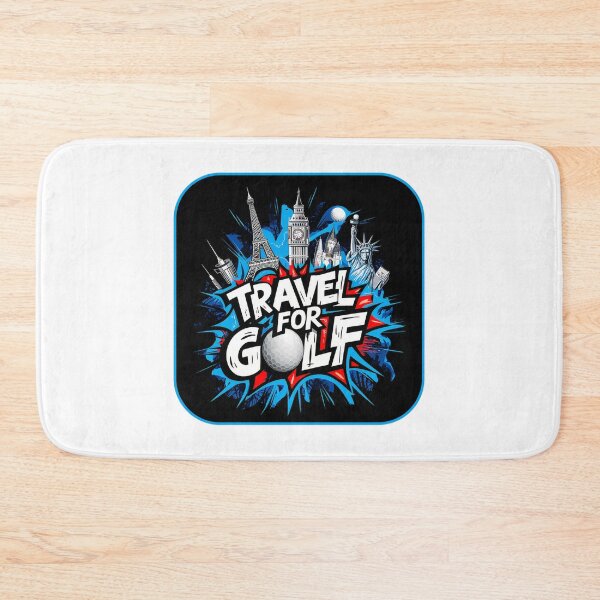 Item preview, Vintage Retro Travel Stickers: Minimalist Travel for Golf Design for Globetrotters and Adventurers designed and sold by pod24.