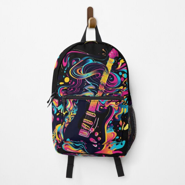 Item preview, Dynamic Melodies: Unleashing the Power of Electric Guitars at the Music Festival designed and sold by Bee Happy Creative™.