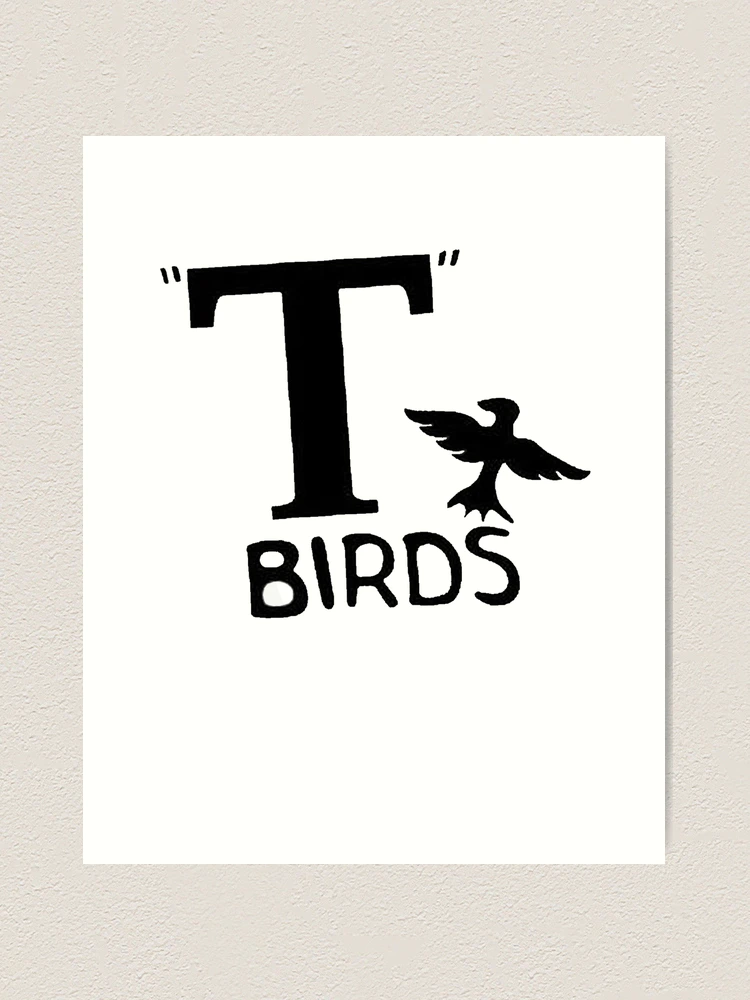 t-birds-logo-art-print-for-sale-by-tasder-redbubble