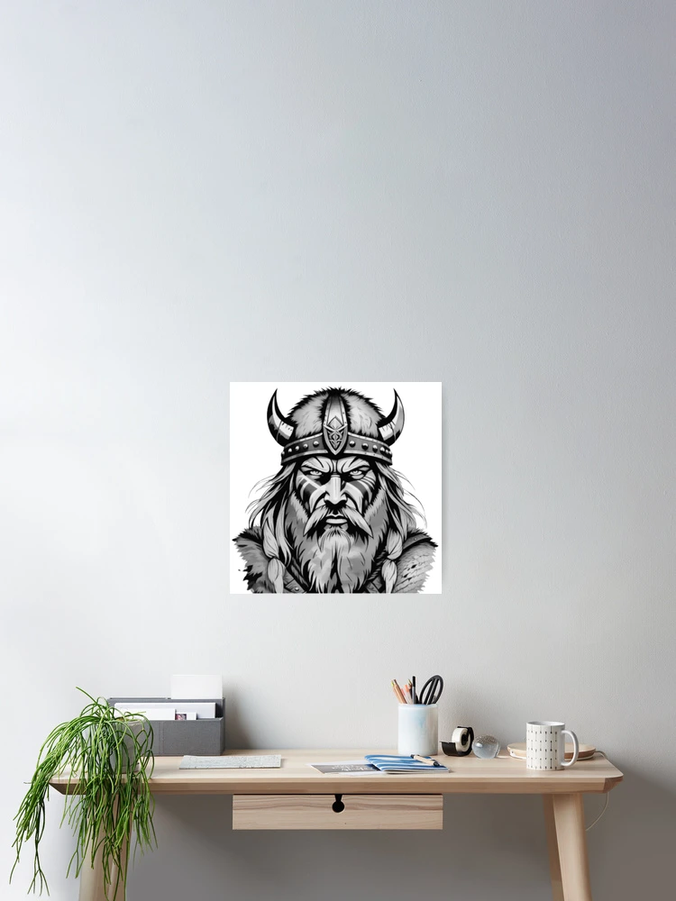 Thumbnail 2 of 3, Poster, Viking designed and sold by Rade85.