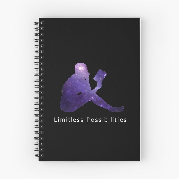 Item preview, Limitless possibilites reading book design designed and sold by INSOMNIAC101.