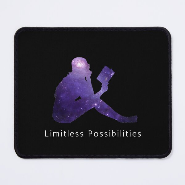 Item preview, Limitless possibilites reading book design designed and sold by INSOMNIAC101.